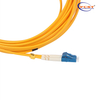 LC UPC a FC UPC Duplex OS2 Monomodo PVC (OFNR) Cable de conexión de fibra óptica de 3.0 mm