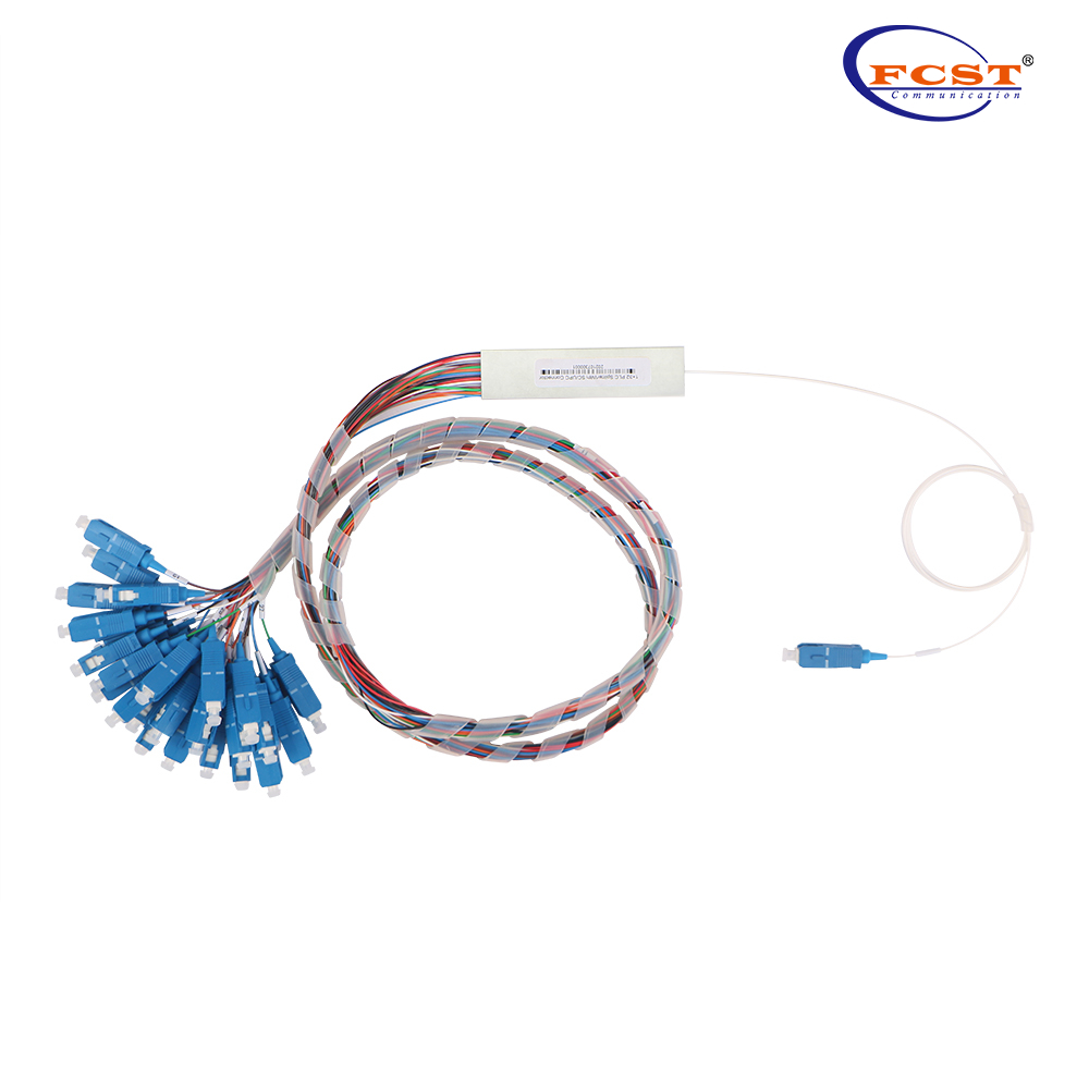 Divisor PLC tipo tubo de acero 1 * 32 con conector SC / PC